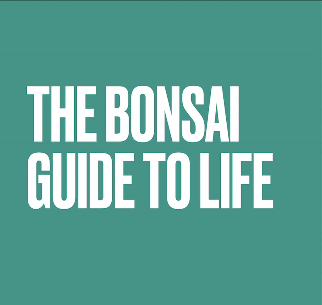 bonsai guide to life by neil cox book amazon
