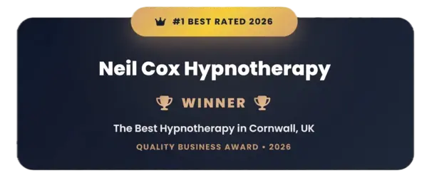 2026 Best Hypnotherapist in Cornwall award